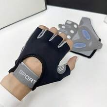 Găng tay tập luyện hở ngón dành cho nữ, chất liệu silicon lỏng chống trượt, chống chai sần, thích hợp cho tập luyện với dụng cụ thể thao, tạ, đạp xe, yoga, nhảy dây. - Nhiều kiểu dáng - Xem 10