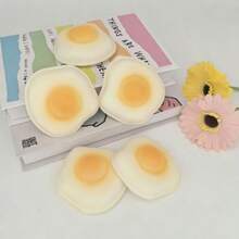 2026 New Arrival - Original Squishy Fried Egg Slow Rebound Squeeze Toy, Student Stress Relief Toy, Gifts For Girls, Easter, Boys, Valentine's Day, Squishy Toys, Cute Stuff, Holiday Gifts, Birthday Gifts - Multicolor - View 4