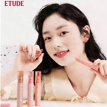 伊蒂之屋 (ETUDE) 定妆唇釉 - 水彩哑光唇彩，保湿持久定妆配方，防水耐用，韩国纯素认证，柔焦液体唇膏 - 01 Analog Rose - 查看 3