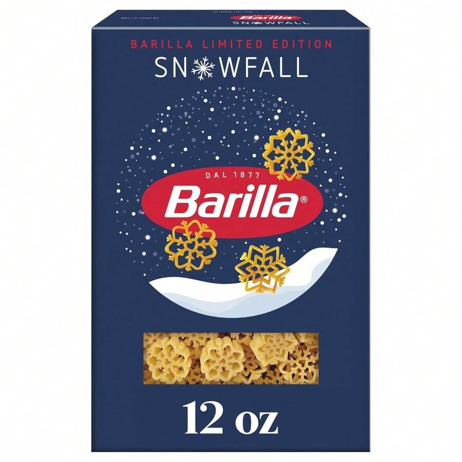 Pasta Box, 12 Oz. - Snowfall Flavor & White Collection - mặc định - Xem 1