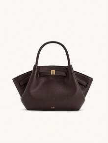 Túi xách nữ cỡ lớn thời trang đeo vai đơn, túi đeo chéo, kiểu dáng đặc biệt đa chức năng, thanh lịch và tinh tế, dung tích lớn, bền chắc, túi hình vỏ sò, túi tote. - Cà phê - Xem 2