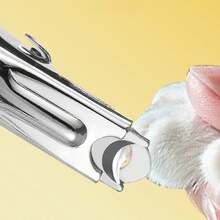 不锈钢V型宠物指甲钳，猫狗指甲修剪器美容用品 - 查看 4