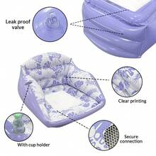 1 chiếc đệm ngồi nổi hình lá vuông, chất liệu PVC, thích hợp cho bãi biển mùa hè, tiệc bể bơi và các hoạt động giải trí dưới nước. - Ghế sofa nước vuông - Xem 8