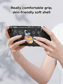 Accessories For Switch2 (2025) Game Console, Astronaut Pattern Protective Case, Storage Bag, Compatible With Switch2/Switch OLED/Switch NS Protective Case, Storage Bag, Dockable Case, Game Card Case, Protect Your Beloved Device, Best Gift For Switch Players - Multicolor - View 7