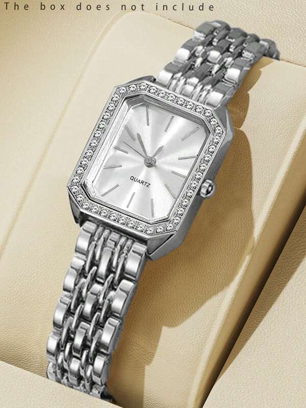 YOLAKO1 El reloj de cuarzo con correa de acero para mujer de 1 pieza, de estilo empresarial casual y elegante, es adecuado para fiestas, celebraciones, bodas y uso diario. Es el mejor regalo para mujeres durante la temporada de regreso a la escuela, la temporada de graduación y el Día de Acción de Gracias.