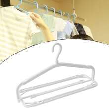 Telescopic Bath Towel Rack, Towel Rack, Multi-Purpose Clothes Rack, Clothes Drying Rack, Clothes Hanger, Shorts, Socks, Tie-Up, Small Bed Sheet - One Size Fits All - View 6