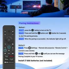 Điều khiển từ xa BRAVIA RMF-TX910U thay thế điều khiển bằng giọng nói, phù hợp với tất cả các dòng TV LED/OLED thông minh và TV thông minh. - Xem 8