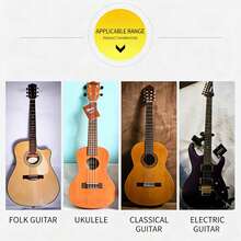 Capo de guitarra de alta calidad multicolor con resorte de tensión, apto para guitarra y ukulele - Multicolor - Ver 3
