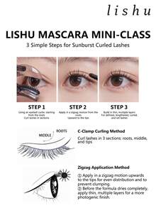 lishu 持久防水不晕染睫毛膏，打造持久自然卷翘不下垂的睫毛，适合初学者使用。 - 輕的 - 查看 10
