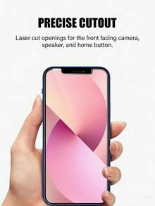 Tempered Phone Screen Protector 4pcs Ultra-Clear Tempered Glass Screen Protector, High Definition High Hardness Material Anti-Scratch Anti-Drop, Waterproof Anti-Fingerprint, Easy Installation, Suitable For IPhone 17 Pro Max/17 Pro/17 Air/17/16e/16 Pro Max/16 Pro/16 Plus/16/15 Pro Max/15 Pro/15 Plus/15/14/13/12 And Other Models, Essential For Daily Office And Home Use Phone Screen Protection, Anti-Shock Anti-Drop Anti-Scratch Mother's Day Gift - Clear - View 6