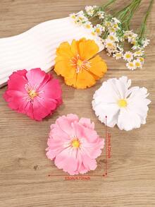 1 chiếc kẹp tóc hoa Hawaii cho nữ, kẹp tóc cài đầu hoa nhân tạo, phụ kiện tóc cho kỳ nghỉ, tiệc bãi biển, kẹp tóc phong cách Boho cho bé gái dự đám cưới - Nhiều màu - Xem 2