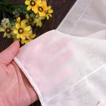 3/6/10 Pack Cheesecloth, 20x20 Inch Hemmed Cheesecloth, Reusable, 100% Unbleached Pre-Cut Cheesecloth For Cooking, Cold Brew Coffee Filtering, Cheese Making, Etc. - Beige - View 8