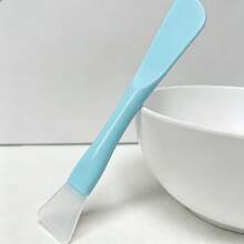 2-In-1 Silicone Face Mask Brush/Spatula - For Applying And Removing Face Masks, Travel Size - White - View 19