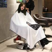 Hairdressing Cape With Transparent Window, Waterproof Hair Salon Cape, Reusable Hair Styling And Dyeing Cape - Multicolor - View 6