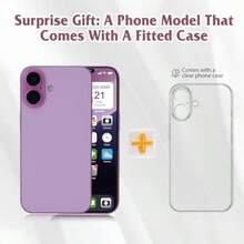 JmfgsbrDummy Fake Phone Model Looks Like The Real Phone Compatible With Phone 16 For Cell Phone Store Display Or Send A Toy Phone 16 For Pink Rainbownudxhy - PinkRainBrowscreen - 查看 5