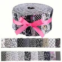40 Rolls 2.56" X 19.7" Purple Jelly Roll Fabric, Suitable For Sewing, Quilting, Carpets And Other Crafts - Colorful - View 10