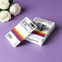 1pc EN 2025 Documentary Photo Cards, LOMO Cards For Fan Collection, Ideal Gift For Fans - Multicolor - View 7