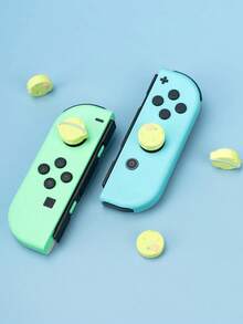 4pcs Silicone Thumb Grip Caps, Joystick Protective Cover Compatible With Nintendo Switch/OLED/Lite - View 4