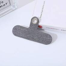 合金手机指环支架 12 件装 手机系绳标签 Laard Canva 4 色通用布料手机系绳贴片垫带金属替换附件 手机垫适用于 Martphone 手写颈挂式手机挂件 复活节春季礼物 - 彩色 - 查看 4