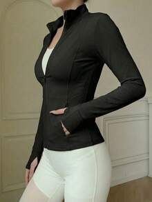 ADD MODA REF ZT010 UV PROTECTIVE JACKET FOR WOMEN - Black - View 4