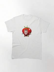 Maglietta classica in puro cotone morbido con stampa a tema Strawberry Meme SKZ, adatta per l'uso quotidiano, lavabile in lavatrice. Abbigliamento da fan per il tour "The Dominion", perfetta per festival, feste, uso domestico e spostamenti giornalieri. Un regalo esclusivo e imperdibile per i fan. - Bianco - Visualizzare 8