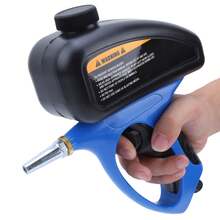 Sand Blaster Small Nozzle Pneumatic Sandblasting Gun Glass Anti Rust Sandblasting - Blue - View 6