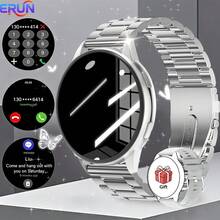 ERUN新款智能手表，具备无线通话、信息提醒、多种运动模式、DIY壁纸、音乐控制等功能。时尚美观，是馈赠亲朋好友的理想电子礼品，尤其适合圣诞节和生日等场合。 - 彩色 - 查看 17