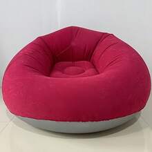 Modern Foldable Inflatable Slouchy Sofa Single Comfortable Sofa Bed Suitable For Various Room Types - Modern - View 10