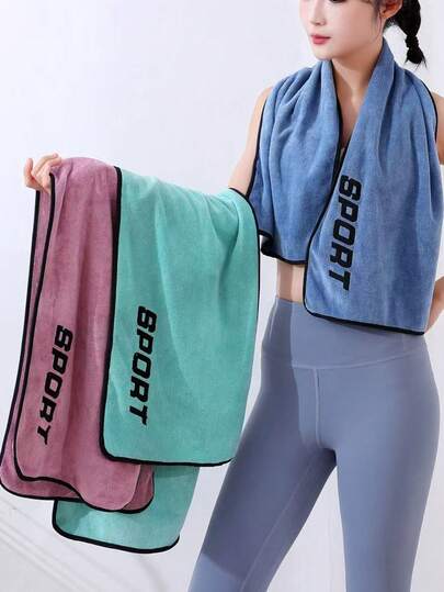 New Fitness Sports Towel, Multi-Functional Sports Towel Made Of Super Soft Microfiber, Highly Absorbent Sweat Towel For Running