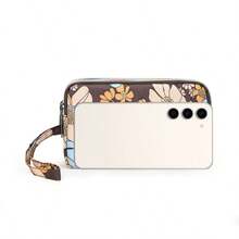 女士手拿钱包，三层长款钱包，女士手拿钱包，大容量钥匙包，休闲手机包，女士钱包 - 彩色 - 查看 3