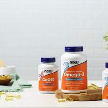 Now Foods Supplements, Ultra Omega-3 Molecularly Distilled And Enteric Coated, 180 Softgels - default - 查看 5