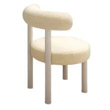 Soft Makeup Vanity Chair W/ Backrest Cozy Makeup Stool For Bedroom Home Decor A - 白色 - 查看 10