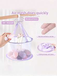1/2 Sets Pink/Gray/Purple Expandable Reusable Durable Makeup Brush Cleaning Tool Kits, Suitable For Makeup Brushes, Puffs And Sponges, Makeup Tool Sets - Multicolor - View 8