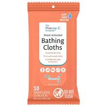 Water Activated Bathing Cloths Rinse Free XL Adult Body Wipes For Elderly Hospice And Camping 10 Pack - 1 - 查看 2