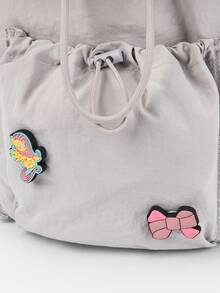 Balabala 2026 My Little Pony Girls' Backpack, Cute & Sweet Design, Lightweight & Comfortable, Adjustable Straps, Suitable For School And Outdoor Use - Gray Tone - View 5