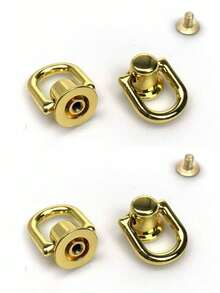 可拆卸僧侣头、环、扣环、包扣、螺丝钉改装工具、包袋五金配件 - 彩色 - 查看 9