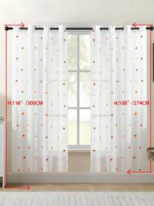 Bộ 1/2 rèm voan thêu cổ điển châu Âu, màu trắng trong suốt, thích hợp cho phòng ngủ, ban công, phòng khách. Rèm cửa sang trọng, rèm ren trắng thanh lịch với họa tiết thêu lá tinh tế, rèm polyester cản sáng cho phòng khách, phòng ngủ, văn phòng và nhiều nơi khác - Có thể giặt máy, rèm trang trí phòng ngủ. - Nhiều màu - Xem 14