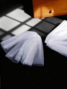 2 piezas Chal elegante para mujer, brillante, cubre brazos, adecuado para vestidos, chaqueta de moda para fiestas y eventos de noche - Multicolor - Ver 9