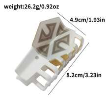 1pc Acetate Hair Claw In The Shape Of A Support Stick Summer Outfits Hair Clips Beach Accessories - Multicolor - View 13