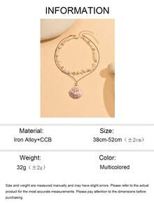 2pcs/Set Kalung Manik-Manik Kerang & CCB Gaya Bohemian Buatan Tangan, Kalung Tali Anyaman Liontin Kerang Besar Serbaguna yang Modis, Cocok untuk Pemakaian Sehari-hari, Perjalanan, Pesta, Warna, Bentuk, dan Jumlah Kerang Acak - MultiWarna - View 5