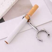 Skeleton Finger Smoking Ring, Unique Cigarette Holder Clip - ㅤ - View 4