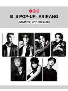 7张/5张 BT/S<ARIRANG>2026 回归专辑 BT/S (SWIM/Body To Body) V JIMIN J-HOPE RM JIN，附赠个人彩特别赠卡、专辑卡、海报卡、明信片、幸运卡 - 彩色 - 查看 13