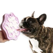 Double-Sided Slow Feeder Dog Bowl, Silicone Anti-Gulping Pet Bowls To Slow Down Eating Speed, Portable And Easy To Clean - Multicolor - View 8