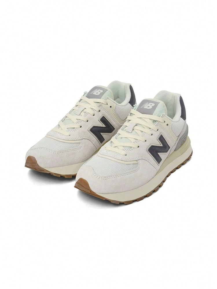 New Balance 574LG 系列复古跑鞋，2026 春季新款，男女休闲运动鞋，情侣鞋 U574LGAN - 淺灰色 - 查看 1