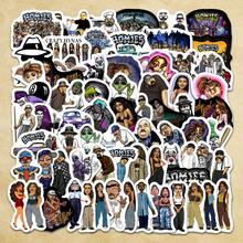 100 miếng dán văn hóa đường phố Hip-Hop | Decal vinyl chống thấm nước với hình ảnh bạn bè, thiết kế sống động | Dùng cho laptop, hành lý, sổ lưu niệm và trang trí | Dành cho người hâm mộ Hip-Hop, những người yêu thích văn hóa đường phố và những người đam mê phong cách cá tính - Người ngoài hành tinh - Xem 10