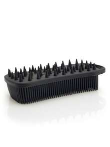 Solid Color Silicone Bath Brush, Suitable For Bathroom Skin Cleansing - Multicolor - View 8