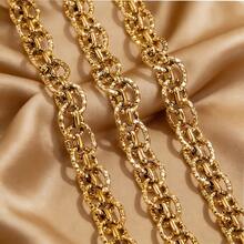 1米不锈钢编织椭圆链，DIY项链手链饰品配件 - 鏈條 - 查看 9