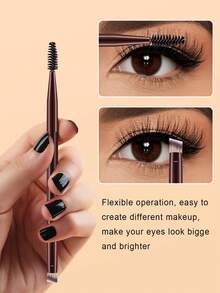 19 PIEZAS Juego de herramientas de maquillaje que incluye: 16 PIEZAS Juego de brochas de maquillaje + 2 PIEZAS Borlas de polvo de cojín de aire + 1 Bolsa de tocador y cosméticos con cremallera multifuncional impermeable - Multicolor - Ver 5