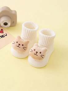 1双可爱3D动物图案婴儿袜 - 彩色 - 查看 13
