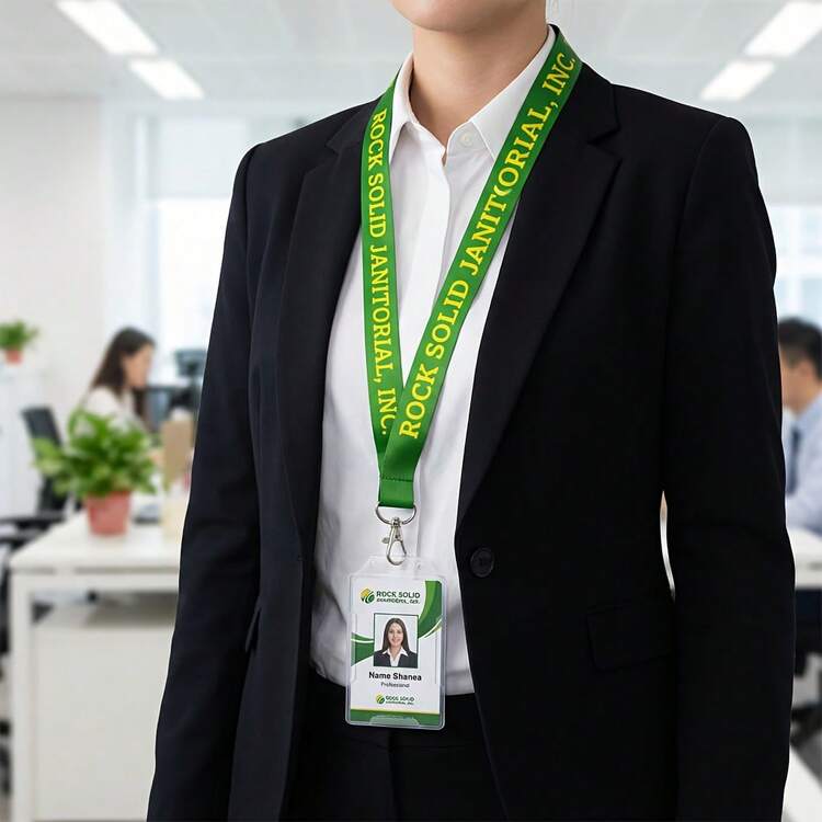 1/5/10 buah Tali Gantungan ID Cetak Sublimasi Warna Penuh yang Dipersonalisasi, Tali Gantungan ID Teks Kustom dengan Logo dan Pola Kustom, Lebar 3/4 Inci, Tersedia Berbagai Warna, Cocok untuk Kantor, Sekolah, Acara Perusahaan, dan Aktivitas Bisnis - MultiWarna - View 9